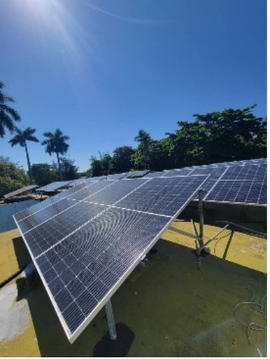 Installation of photovoltaic panel system