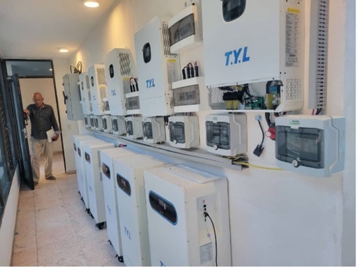 Installation of inverter and smart battery system